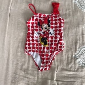 Minnie Mouse swimsuit 4T